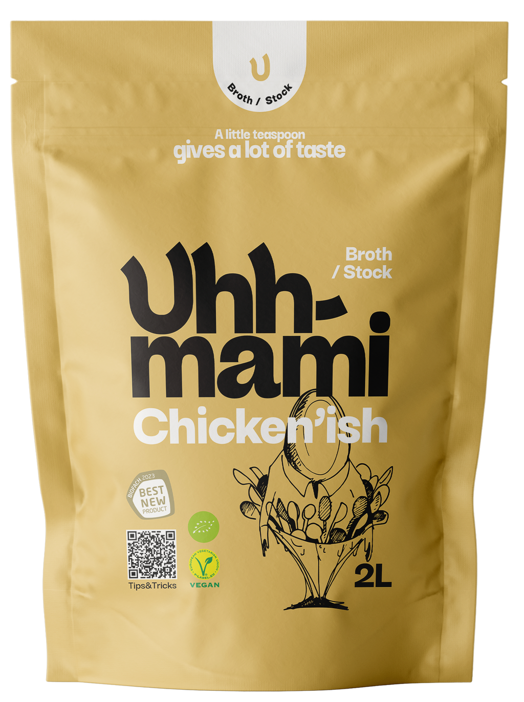 Uhhmami Chicken’ish — опаковка